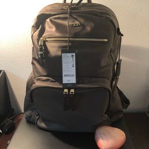 🍀Authentic NEW Tumi Carson mink brown backpack